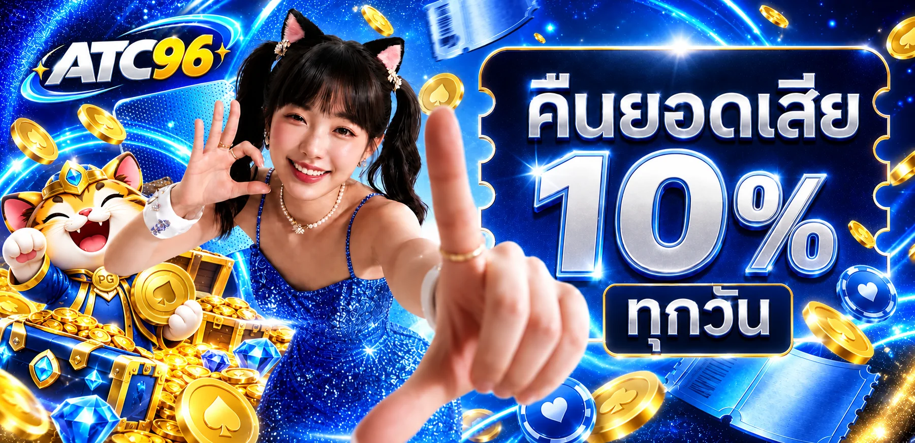 ATC96 คาสิโนออนไลน์ คาสิโนสด สล็อต | ทางเข้าเว็บหลัก