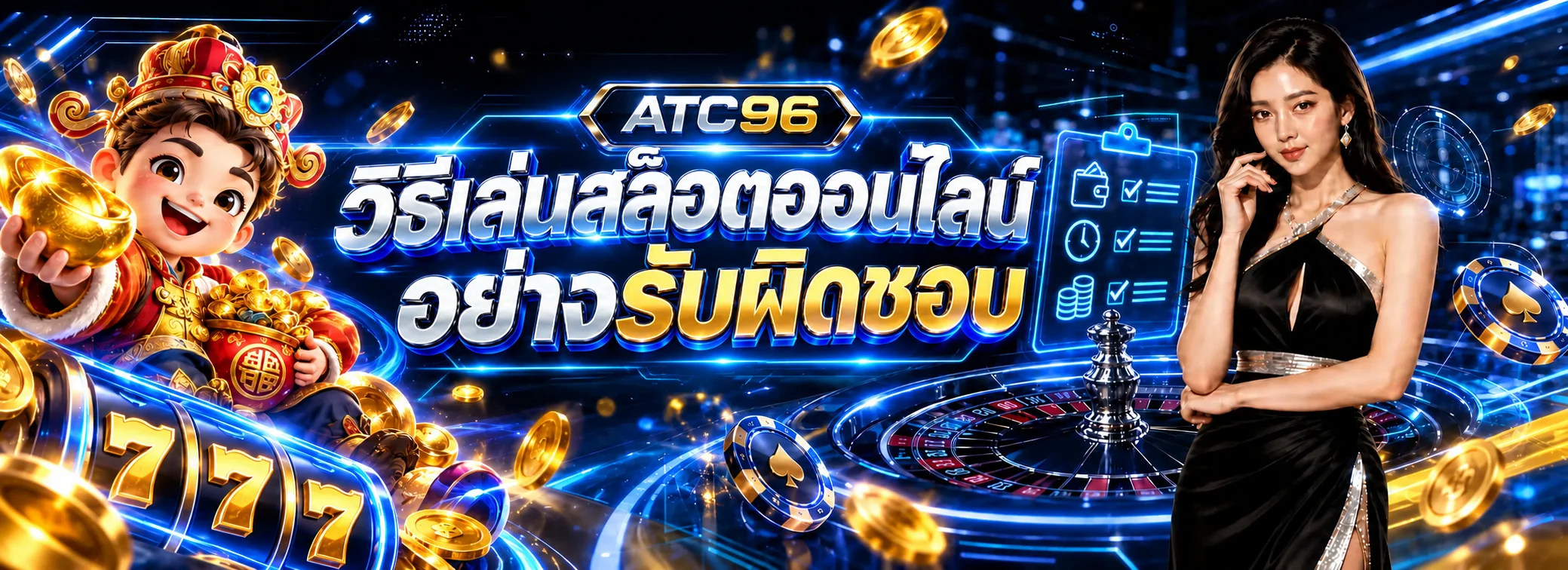 ATC96 วิธีเล่นสล็อตออนไลน์อย่างรับผิดชอบ