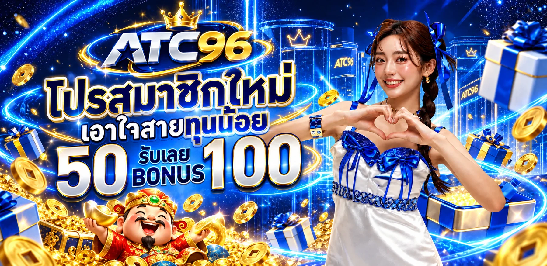 ATC96 คาสิโนออนไลน์ คาสิโนสด สล็อต | ทางเข้าเว็บหลัก
